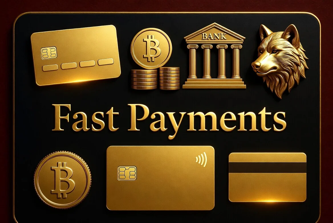 Wolf Winner withdrawal methods and payout processing times
