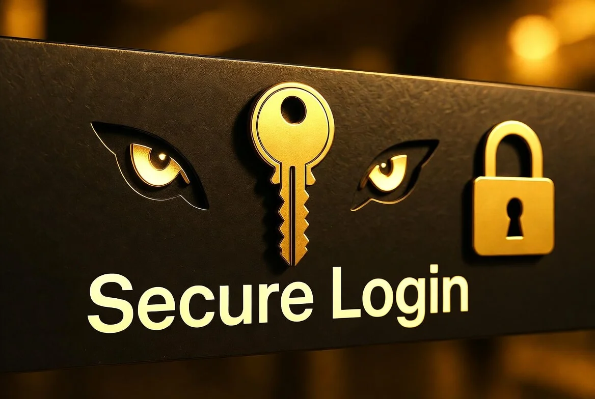 Wolf Winner login screen with email and password fields